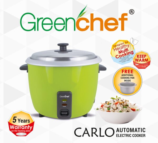 GREENCHEF-RICE COOKER CARLO 2.8L - Image 2