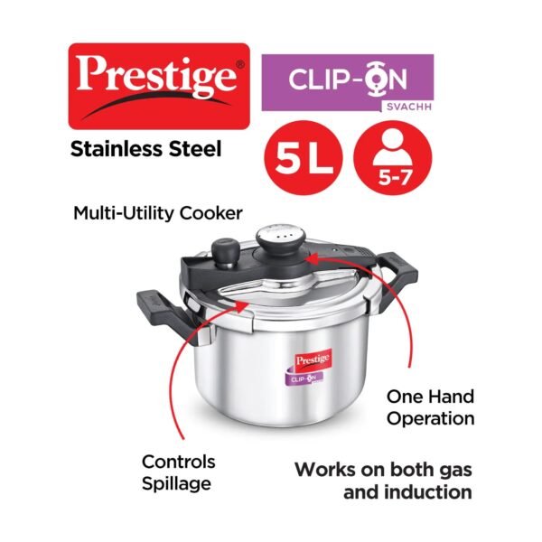 PRESTIGE-COOKER CLIP-ON 5L - Image 2