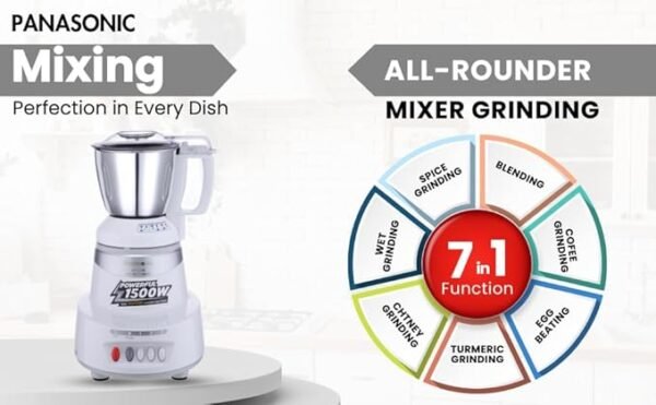 PANASONIC-MIXI AV325 MARBLE SILVER - Image 4